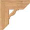 Ekena Millwork Funston Slat Smooth Bracket, Western Red Cedar, 5 1/2"W x 18"D x 18"H BKT06X18X18FST06SWR - alternate 2